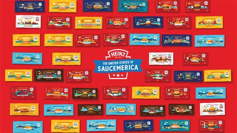 heinz mustard state packets|Heinz is Releasing Sauce Packets Featuring All 50。